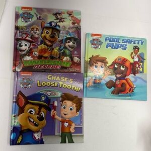Nickelodeon Paw Patrol Book Set - Vibrant Adventure Stories 6 Books in 3